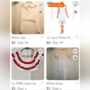 Bundle Deal 🤍🤍🤍🤍